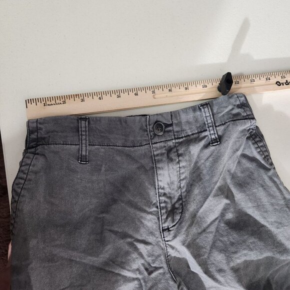 Old Navy Shorts XS Everyday Easy Chino Gray Elastic Waist Casual Cotton Blend - Picture 7 of 11